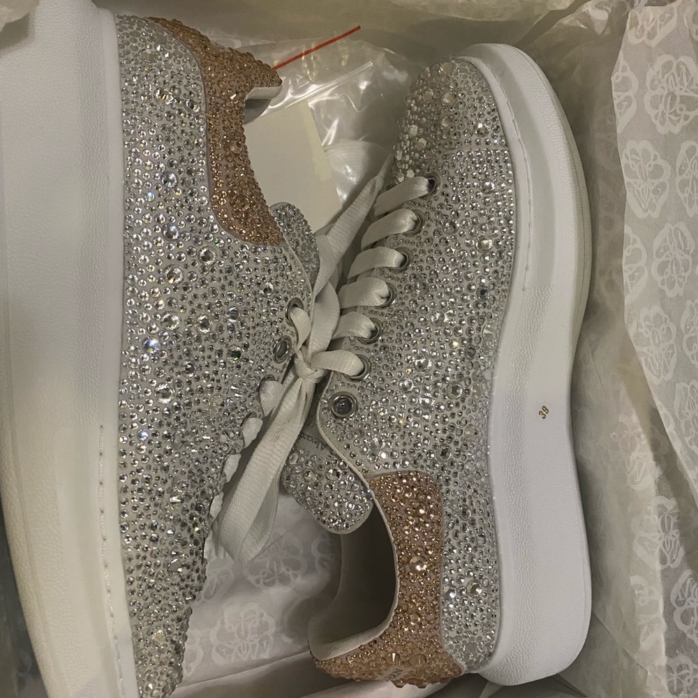 Alexander McQueen Crystal Sneakers